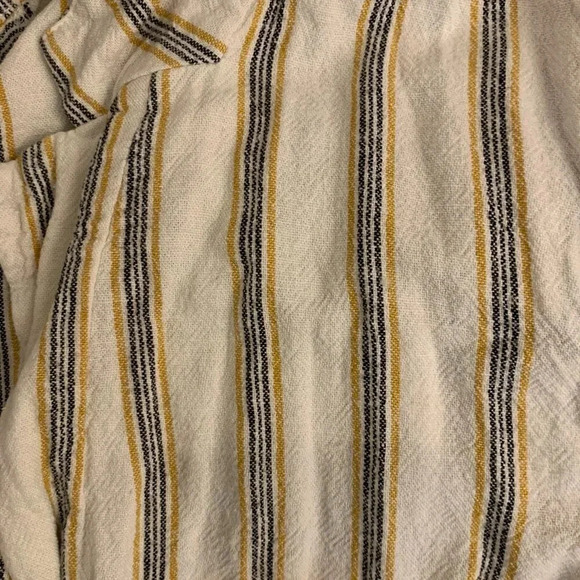 Maurices Linen Blazer - Cream, Yellow & Black - Picture 3 of 9